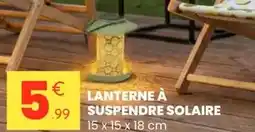 Stokomani Lanterne à suspendre solaire offre