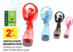 Stokomani Ventilateur brumisateur offre