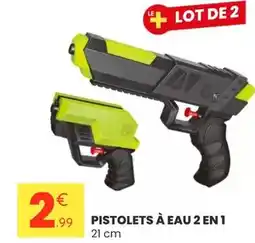 Stokomani Pistolets à eau 2 en 1 offre