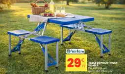 Stokomani Table de pique-nique pliable offre