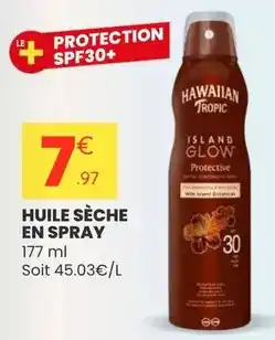 Stokomani Hawaiian tropic - huile sèche en spray offre