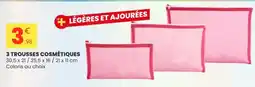 Stokomani 3 trousses cosmétiques offre