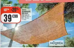 La Foir'Fouille Moorea - voile downbrage en coco offre