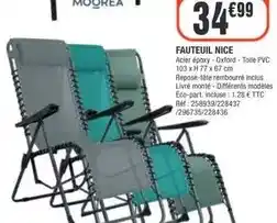 Moorea - fauteuil nice