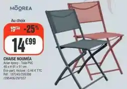 La Foir'Fouille Moorea - chaise noumea offre