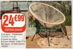 La Foir'Fouille Fauteuil marco offre