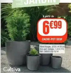 La Foir'Fouille Cache-pot oeuf offre