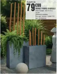 La Foir'Fouille Muret fibre d'argile offre