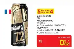 METRO Kronenbourg - bière blonde offre