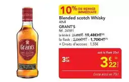 METRO Grant's - blended scotch whisky offre