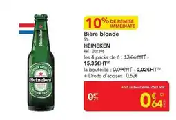 METRO Heineken - bière blonde offre