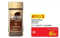 METRO Nescafé - spécial filtre offre