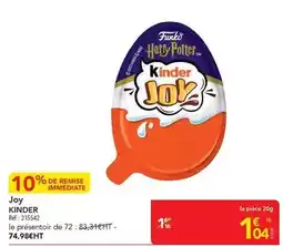 METRO Kinder - joy offre