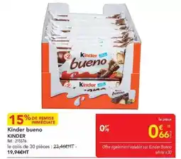 METRO Ferrero rocher - kinder bueno kinder offre