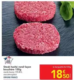 METRO Na! - steak haché rond façon bouchere offre