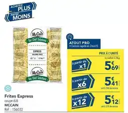 METRO Mccain - frites express offre