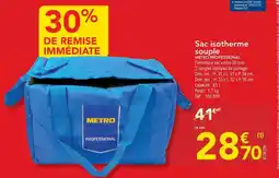 METRO Metro - sac isotherme souple offre