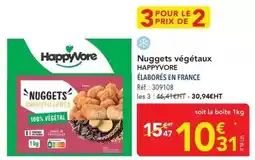 METRO Happyvore - nuggets végétaux offre