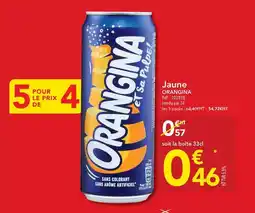 METRO Orangina - jaune offre