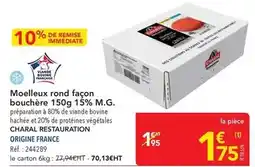 METRO Charal - moelleux rond façon bouchère offre