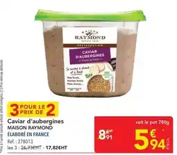 METRO Persil - caviar d'aubergines offre