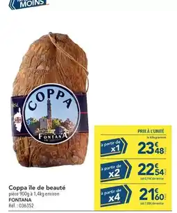 METRO Coppa ile de beaute offre