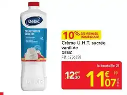 METRO Debic - crème u.h.t. sucrée vanillée offre