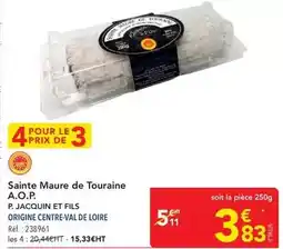 METRO Sainte maure de touraine a.o.p offre