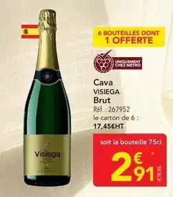 METRO Metro - cava brut offre