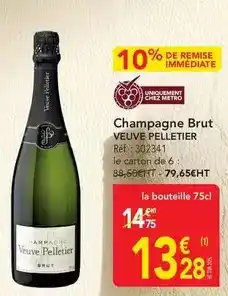 METRO Metro - champagne brut offre