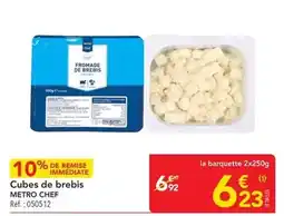 METRO Metro - cubes de brebis offre