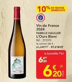 METRO Hauller - vin de france 2024 offre