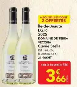 METRO Domaine de terra vecchia - ile-de-beauté i.g.p. 2025 vecchia cuvée stella offre