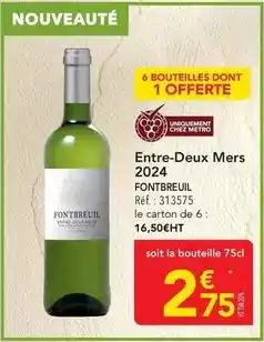 METRO Metro - entre-deux mers 2024 offre