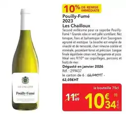 METRO Pouilly-fumé - 2023 offre