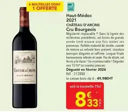 METRO Château - haut-médoc 2021 offre