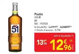 METRO Pastis offre