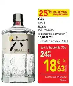 METRO Sakura - gin offre