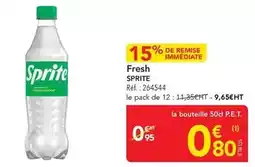 METRO Sprite - fresh offre