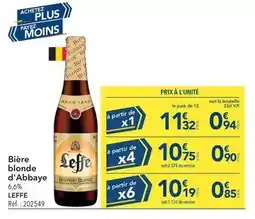 METRO Leffe - bière blonde d'abbaye offre