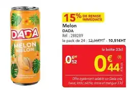 METRO Dada - melon offre