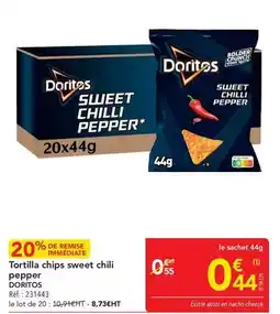 METRO Doritos - tortilla chips sweet chili offre