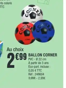 La Foir'Fouille Ballon corner offre