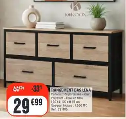 La Foir'Fouille Rangement bas léna offre