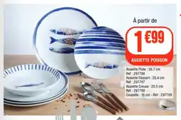 La Foir'Fouille Assiette poisson offre