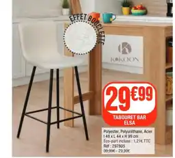 La Foir'Fouille Tabouret bar elsa offre