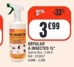 La Foir'Fouille Répulsif à insectes offre