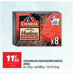 Netto CHARAL Extra moelleux façon bouchère surgelés offre