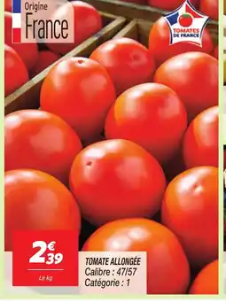 Netto Tomate allongée offre