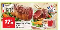 Netto NETTO Viande bovine: rôti offre